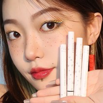 HH 멀티 컬러 워터프루프 펜 아이라이너 브라운 레드 블루 다색 아이라이너+선물증정, LE-1