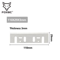 목재대패 makita 1911b 1912b 1002ba enkor interskol extol 8893403a 110x29x3mm 전동 공구용 foxbc 110mm hss, 없음