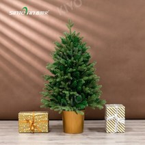고터크리스마스트리 고퀄리티 미니트리 데스크탑 패키지, 120cm그린모델(나무)