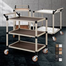 써빙카트 운반 2단3단 식당용 식당 서빙카트 운반카 운반구, 일반형 스텐 2단 대
