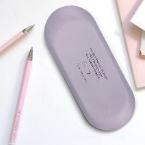 펜정리 필기류 받침대 사무용 펜접시 색상랜덤