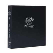 마링 접착식 포토앨범 33.5 x 32.5 x 3 cm, 그레이(앨범), 화이트(내지), 40매