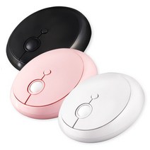 엑토 레트로 라운드 블루투스 광마우스 BTM-10, BTM-10블랙