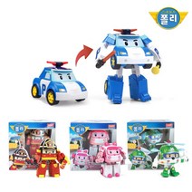 [로이토이즈] [ROI TOYS] 로보카폴리 변신로봇 디럭스 4종 택1 (폴리 로이 엠버, 모델명:변신로봇 디럭스 로이