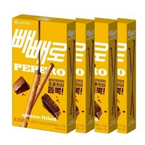 롯데 초코필드 빼빼로 53g 4개 빼빼로데이 탕비실 어린이집 수능 사무실간식 주전부리 하트, 11개