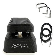 JIM DUNLOP 패치 케이블 2개와 10피트 계측기 2개가 있는 JH1D HENDRIX WAH PEDAL