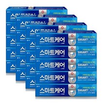 애경 2080 스마트케어 치약 190g 10개 +10개 충치 케어 구취 제거 잇몸 구내염 좋은 고급 입냄새 치아 시린 이빨 치석 구취 개선 구강 건강, 2080 스마트케어 치약 10개+10개