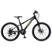 [아텍스자전거] COMFORT 24D 24인치 21단 주니어용 MTB 자전거 2022, 블랙/민트