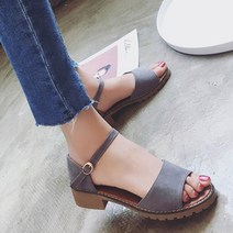 베니바니 데일리 아이템 스트랩 플랫 샌들 여성 여자 단화 신발