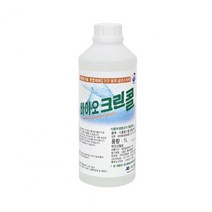 국민 소독수 바이오크린콜 75% 바이오클린콜 싱크대 식탁 살균수, 크린콜(1L)  1개 + 분무기 공병 1개