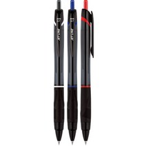 자바펜 제트라인 볼펜 0.7mm, 검정, 6개
