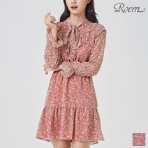 (정품)로엠 잔꽃 원피스_RMOW949RQC