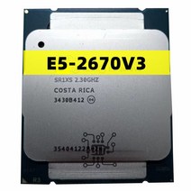 제온 CPU 공식 버전 E5-2670V3 SR1XS X99 2.30GHZ 30M 12 코어 E5 2670 E5-2670 V3 LGA2011-3 프로세서 2670V3 485914