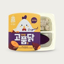 [천삼백케이] [닥다마켓] 고구마 품은 닭가슴살 고품닭 오리지널 200gx10팩, 단품