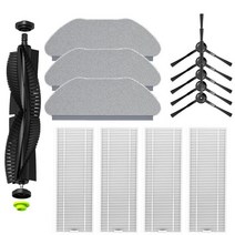 로봇청소기 로봇물걸레청소기 인공지능청소기HOT！-Min Side rush Filter nd Mop loth Repment essories Fo, 01 s shown