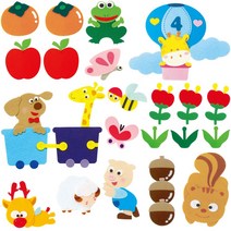 펠트소품-개나리 (환경_게시판꾸미기)