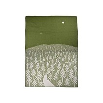 무릎 담요 블랭킷 클리팬 울 130x180 하우스 인더 포레스트그린 225102싱글 품