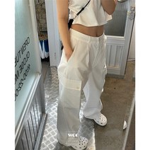 파라슈트 팬츠 카고 와이드 오버핏 빈티지 패러슈트 y2k 맥시 레트로 복고 캐주얼 아메카지