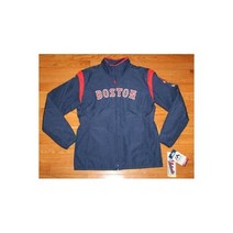여성 Majestic 보스턴 레드삭스Full Zip 자켓 W/ Therma Base MLB Authentic *E4