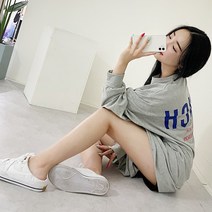 [박시룩/당출!] 140까지 프렌치TS 박스핏루즈핏 올사이즈티셔츠 통통녀 빅사이즈 남여공용커플