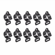 10pcs 텐트 후크 야외 캠핑 캐러밴 천막 텐트 방풍 클립 바람 로프 클램프 후크 하이킹 액세서리, C-S, 씨에스