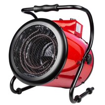 하우스용 온풍기 산업용 난방기 작업장 사무실 열풍기, 3kW/220V 알루미늄핀 발열관