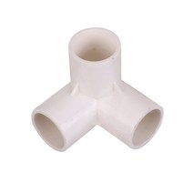 텐트 DIY 조립 PVC파이프 배관 연결 커넥터-3구 20mm