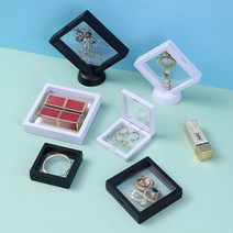 밀봉보관 반지 산화 방지 필름 악세사리 수납함, 화이트