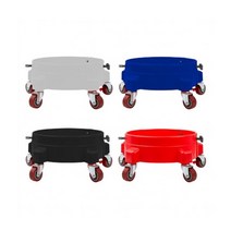 더쎈 버킷돌리 우레탄 일반형 회전 바퀴 셀프세차용품 도구, 블루(일반 바퀴)