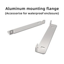 랙케이스 방수 알루미늄 합금 하우징 야외 밀링 머신 인클로저, 장착 플랜지