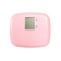 아이워너 디지털/아날로그 체지방 체중계 다이어트 필수품 모음, 아이워너 미니체중계 KS1000, 핑크