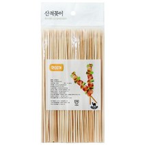 대나무 산적꽂이 18cm 100P, 단일