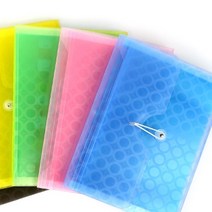 PVC파일 반투명서류보관함 A4장부파일케이스