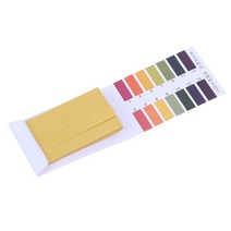 실험용 리트머스 종이 PH 값 알칼리도 경도 테스트 도구 1-14 물 화장품 토양 산도 스트립 제어 카드 포함