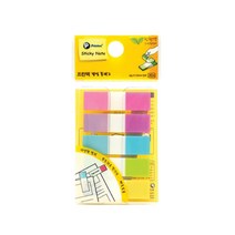 프린텍 팝업 플래그 스티키노트 형광5색 F4412-5N 44*12mm