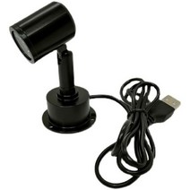 조명기구 led usb 스포트 라이트 3w dc5v 쥬얼리 캐비닛 쇼케이스 카운터 램프 표면 장착 천장 미니 스포트 라이트 usb 5v 인터페이스, 유형 b, 따뜻한 화이트, 은