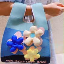 J.ROM 니트백 토트백 골프여자손가방 시장골프여성여자에코백