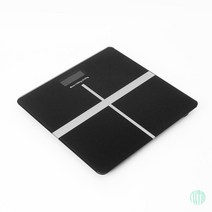 크로스 사각 디지털 체중계 블랙 몸무게전자저울 가정용체중계 몸무게측정기 몸무게체중계