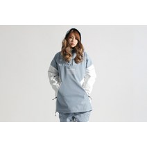 [블렌트] New 202122 WINTER 스노우보드복 다즈 아노락 자켓_데님(Denim)