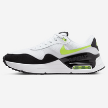 나이키 에어 맥스 시스템 화이트 블랙 라이트그레이 형광 맨즈 스니커즈 남자 NIKE 푹신한 운동화 추천 편안한 데일리 신발