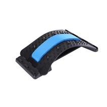 바렐 아크바렐 홈필라테스 스파인코렉터 척추 측만증 교정기 중괄호 요가 필라테스 허리, 【마그네틱 침술 마사지】블루 블랙 스트레칭 케어