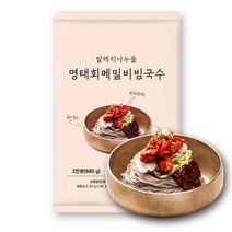 발레리나누들 메밀100% 속초식 명태회 메밀 비빔국수 2인분 680g 1봉