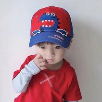 솜니움베베 유아 아동 공룡 매쉬 여름 캡 야구 모자 (48cm-54cm)