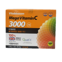 비타블로썸 메가비타민C 3000 파인 3003mg x 120포 x 2 개
