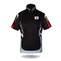 대한민국 건곤감리 낚시티셔츠 낚시티 낚시옷 낚시의류 낚시긴팔티 낚시반팔티, 반팔(블랙) L