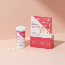 위드바이오 편안해질 질건강 유산균 장용성 프로바이오틱스 30캡슐, 3개