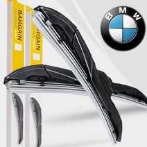 bmw 3시리즈 와이퍼 F30 운전석+조수석 세트 실리콘 발수 코팅 자동차 와이퍼, 클린뷰 와이퍼 bmw 3시리즈 F30 12년19년3월