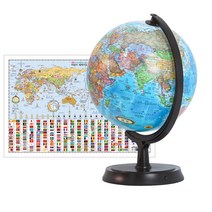 맵소프트 24cm 블루 오션 지구본_언어 인구수 수록
