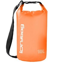 IDRYBAG 투명 드라이 백 방수 플로팅 2L 5L 10L 15L 20L 경량 색 수상 스포츠 카약 보트 카누 수영 하이킹 캠핑 래프팅용 해양 롤 탑, Yellow
