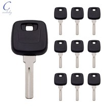 볼보 S60 S80 XC90 마스터 트랜스 폰더 칩 키 NE66 UNCUT 10 개/세트, NE66-10pcslots
